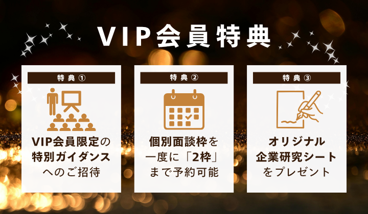 VIP会員のサポート内容